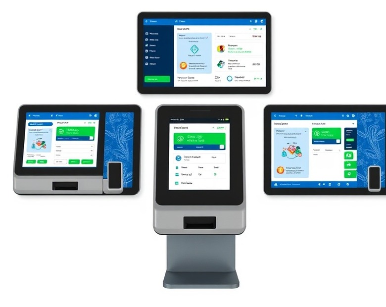 Remote diagnostics screen for a self-service terminal