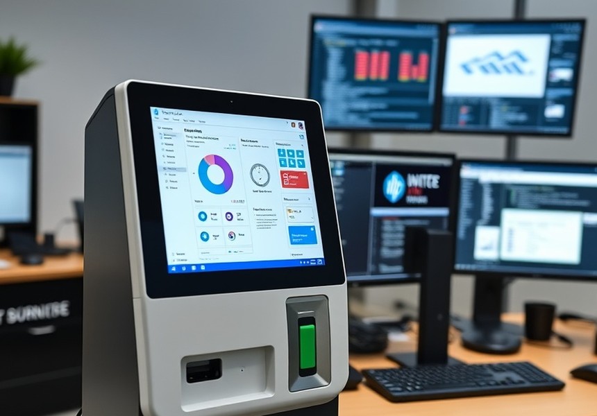 Self-service interface running normally